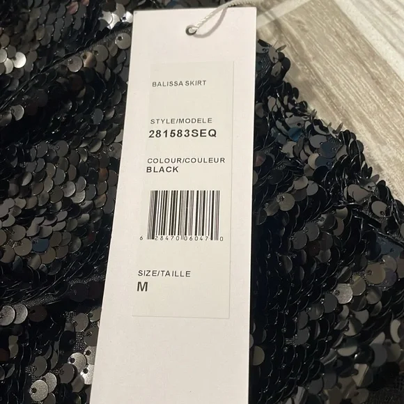 Ronny Kobo black mini skirt - Picture 3 of 6